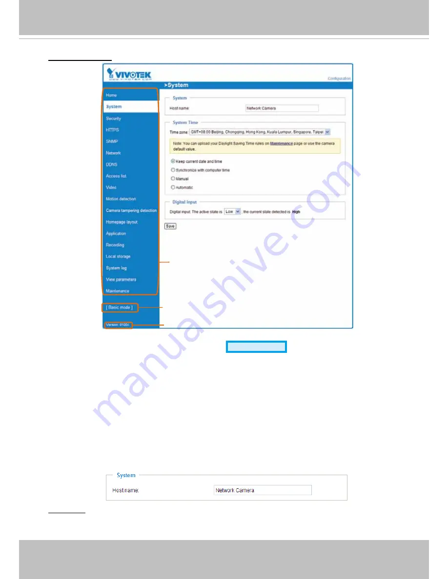 Vivotek IP8330 User Manual Download Page 25