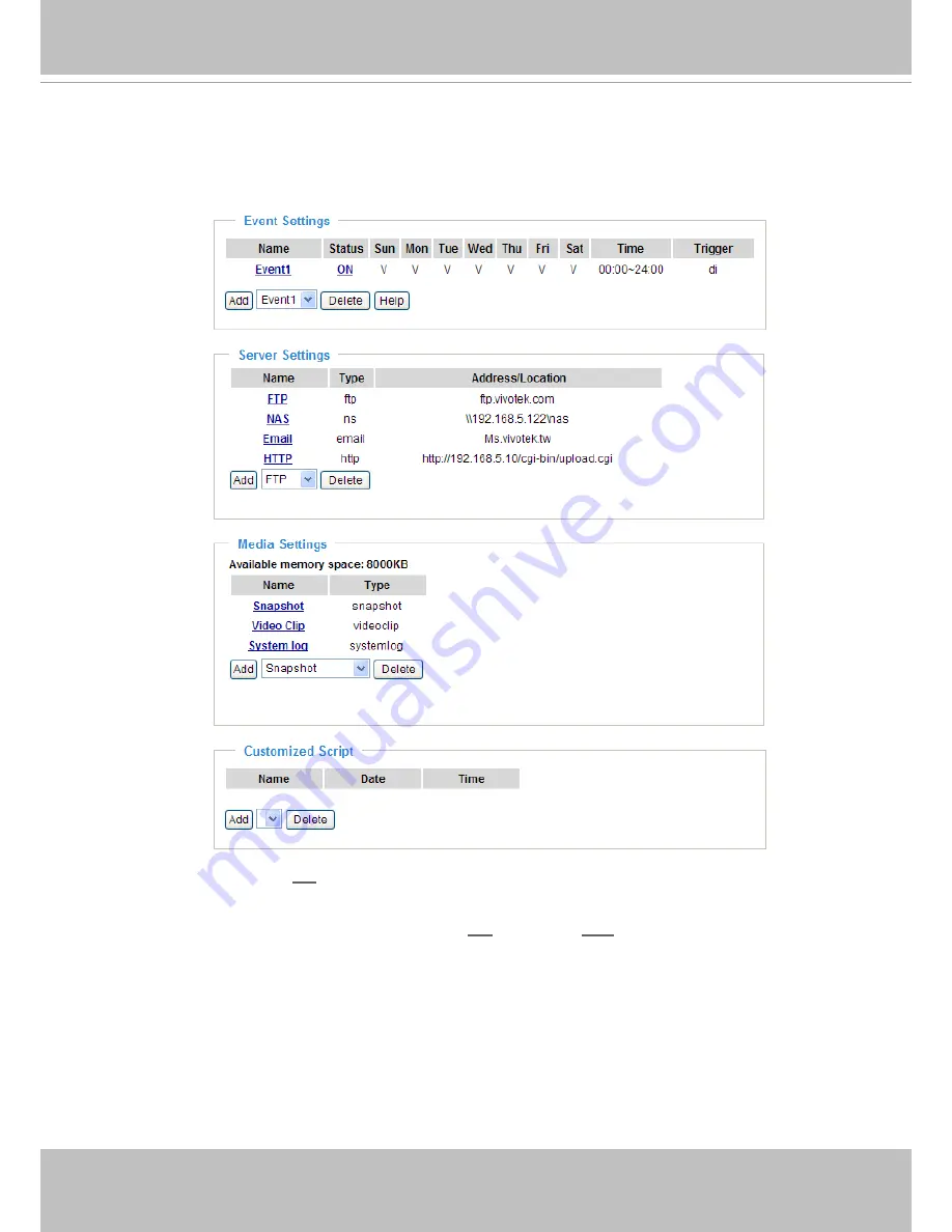 Vivotek MD7530 User Manual Download Page 79