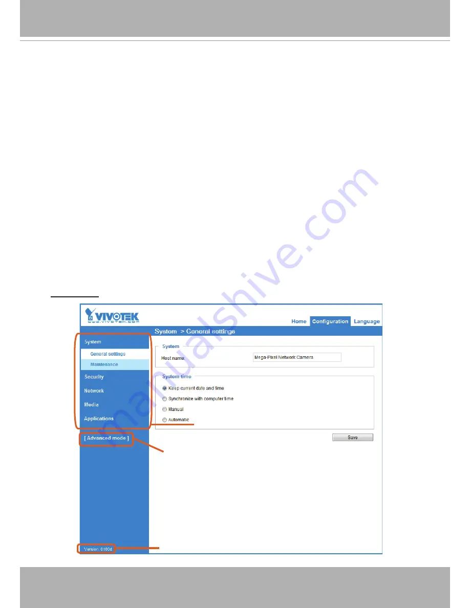 Vivotek MD8562 User Manual Download Page 25