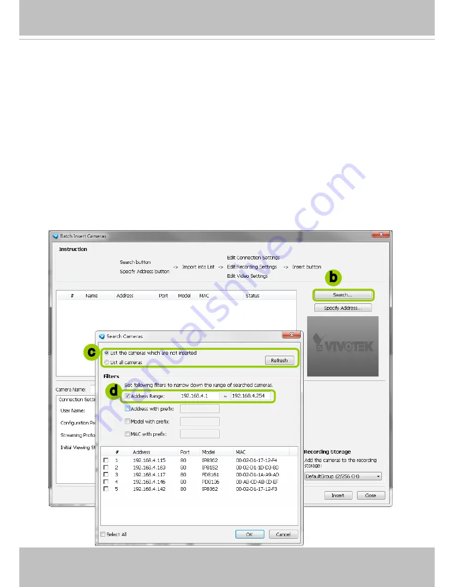 Vivotek ND8301 User Manual Download Page 46