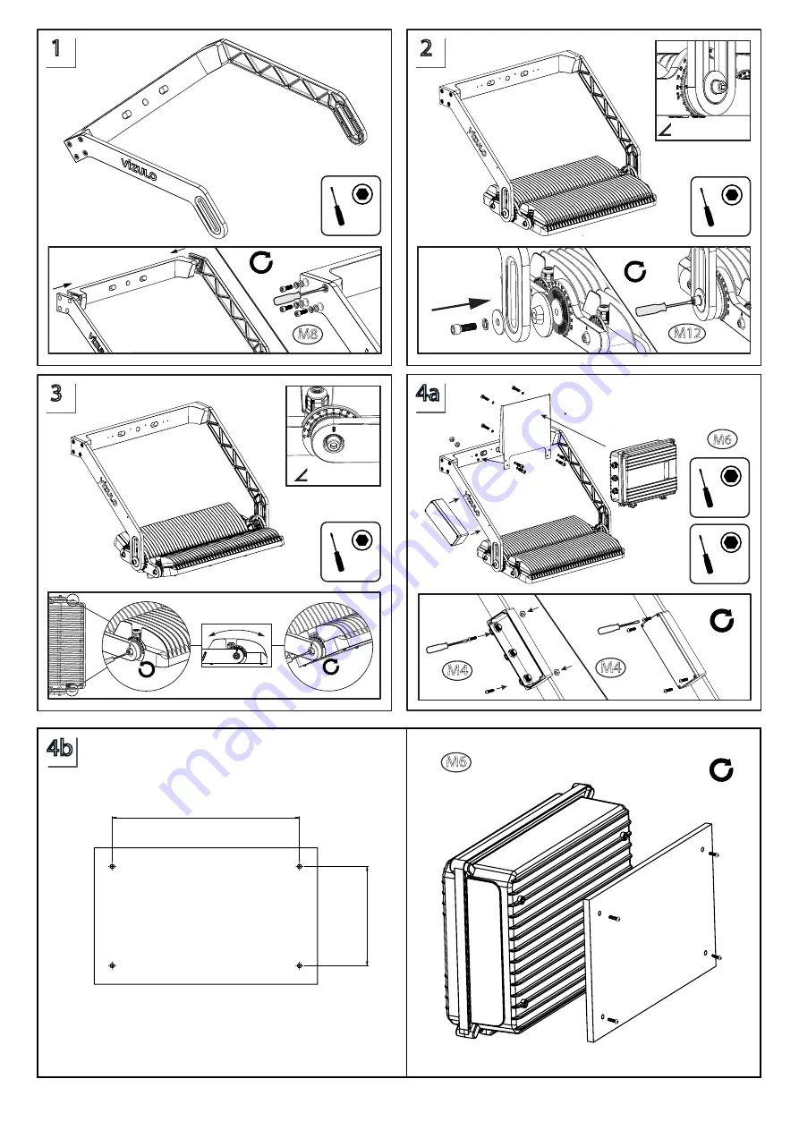 VIZULO Eagle 2 heads Mounting Instruction Download Page 4