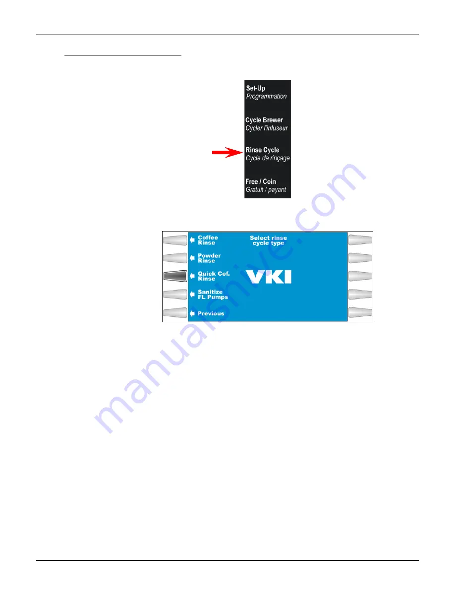 VKI Technologies Eccellenza Cafe Operating Manual Download Page 71