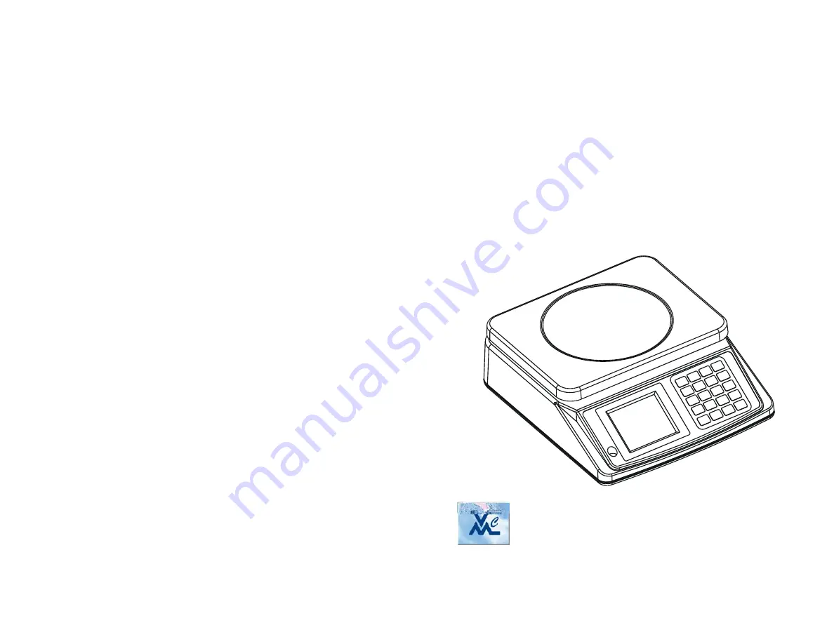 VMC VW-330-CW Instruction Manual Download Page 1