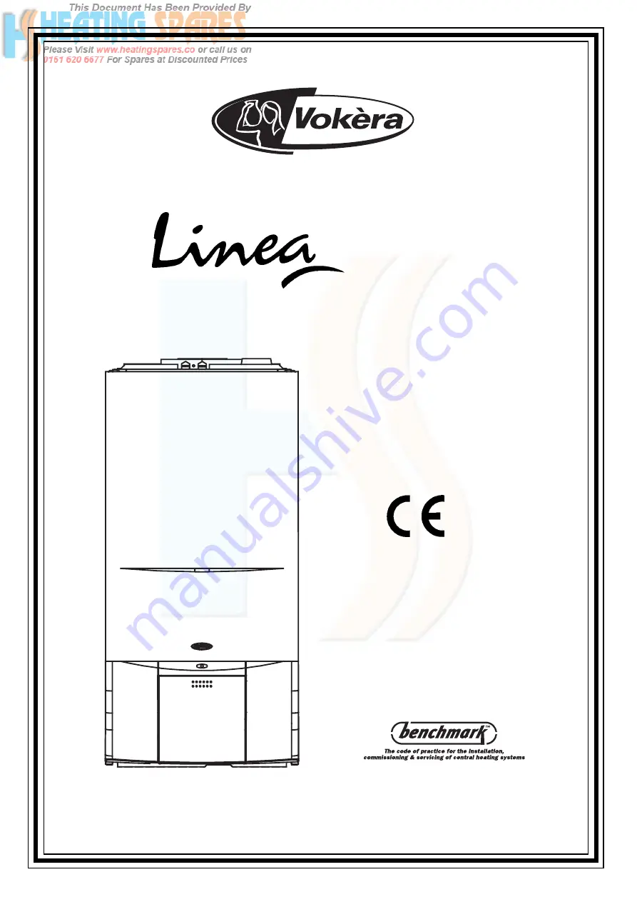 Vocera Linea Plus AG Installation & Servicing Instructions Manual Download Page 1