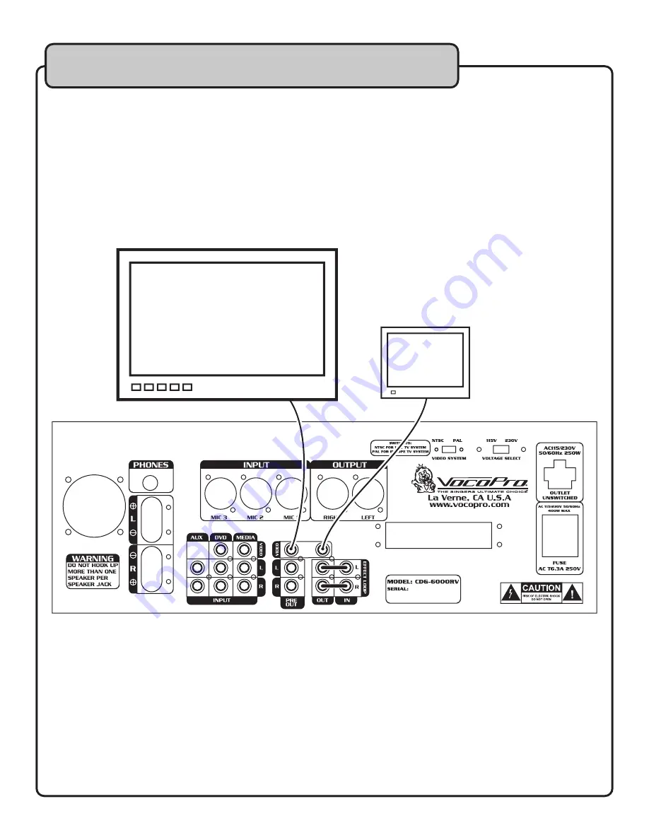 VocoPro CDG-6000RV Скачать руководство пользователя страница 10