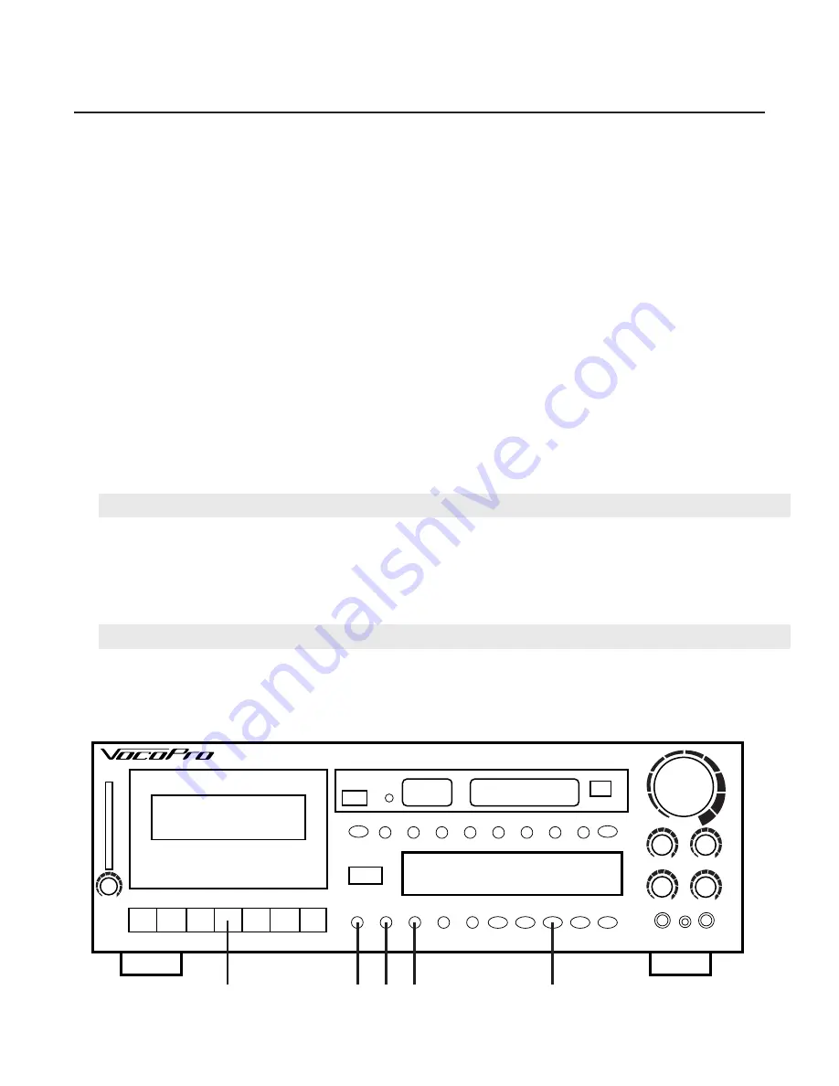 VocoPro CDG-600RF Owner'S Manual Download Page 19