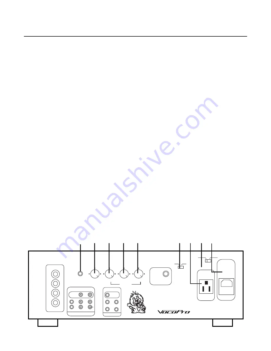 VocoPro CDG-600RF Owner'S Manual Download Page 21