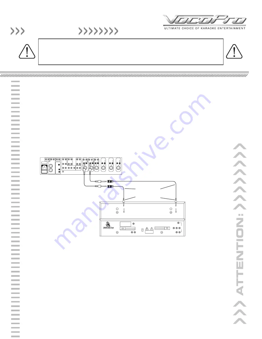 VocoPro CDG-8800 PRO Owner'S Manual Download Page 16