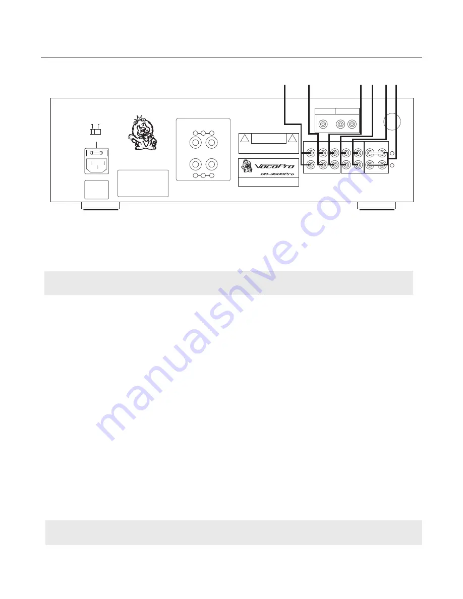 VocoPro DA-3600 PRO Owner'S Manual Download Page 14