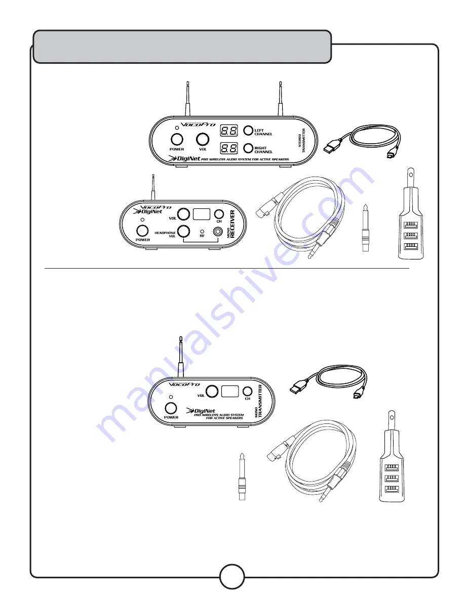 VocoPro DigiNet Owner'S Manual Download Page 8