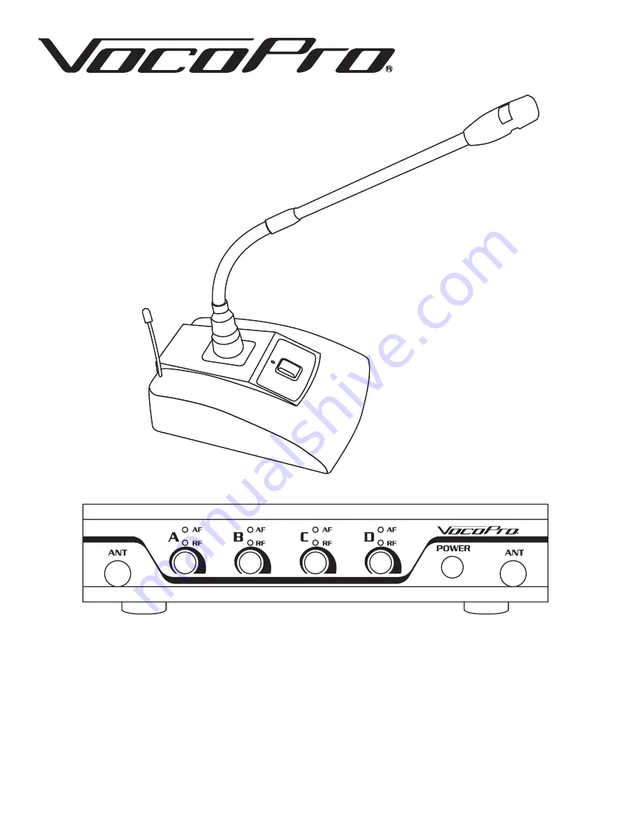 VocoPro DigiQuad-Conference V2 Owner'S Manual Download Page 1