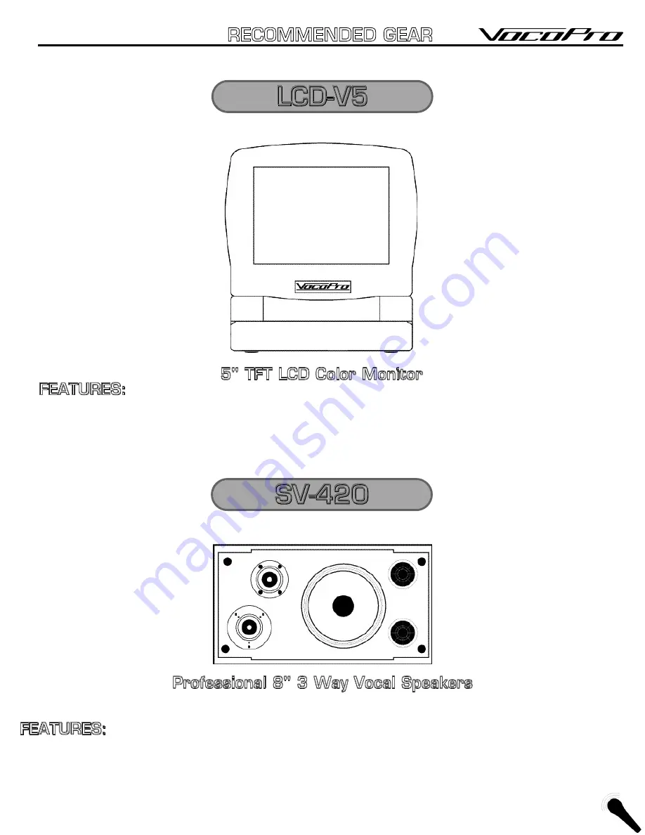 VocoPro DTX-5000G Owner'S Manual Download Page 22