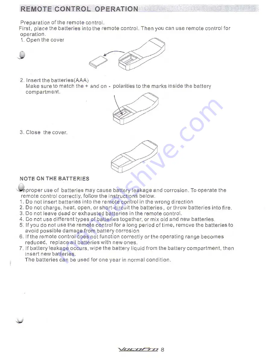 VocoPro DVD-RAVE User Manual Download Page 10