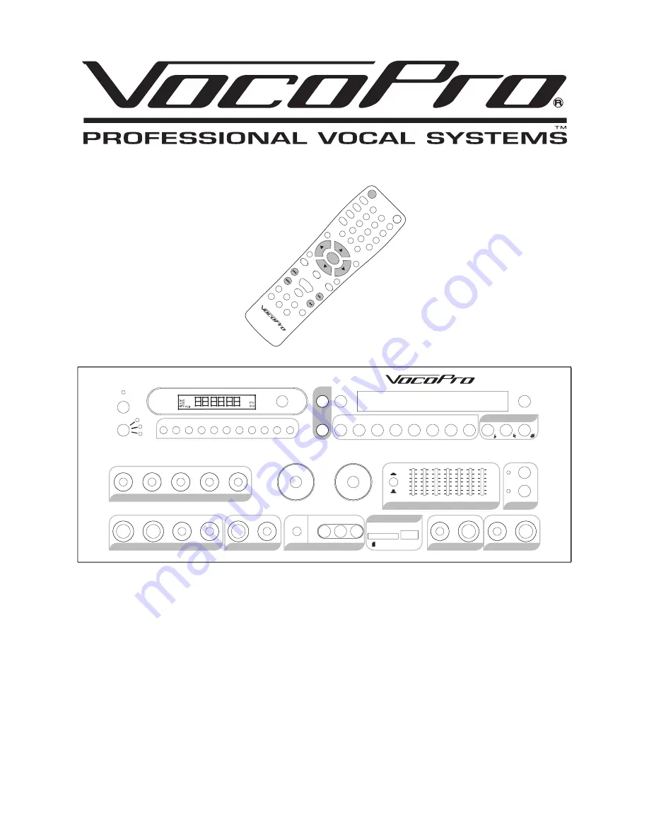 VocoPro GIG-STAR II Owner'S Manual Download Page 1