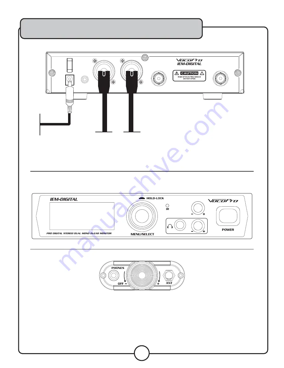 VocoPro IEM-DIGITAL Скачать руководство пользователя страница 10