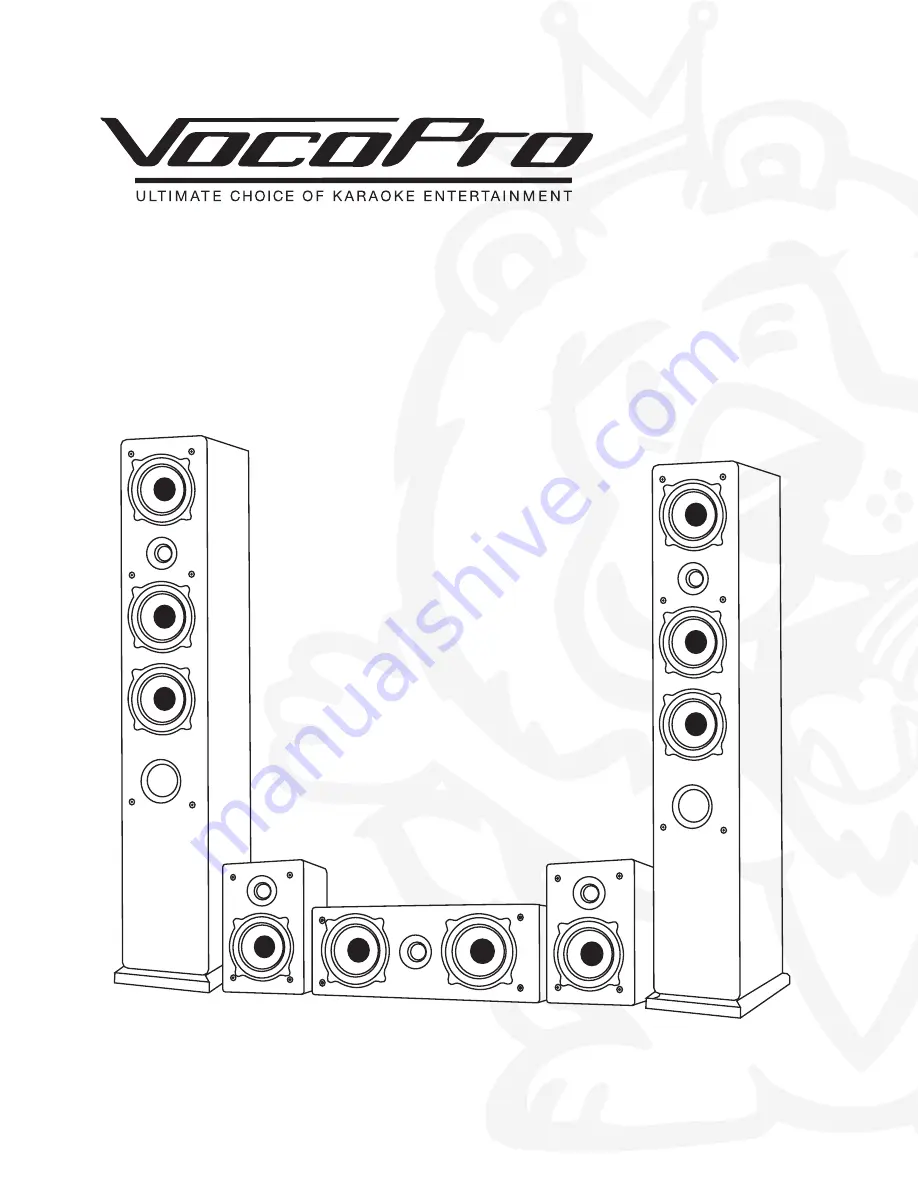 VocoPro PIANO-5 Owner'S Manual Download Page 1