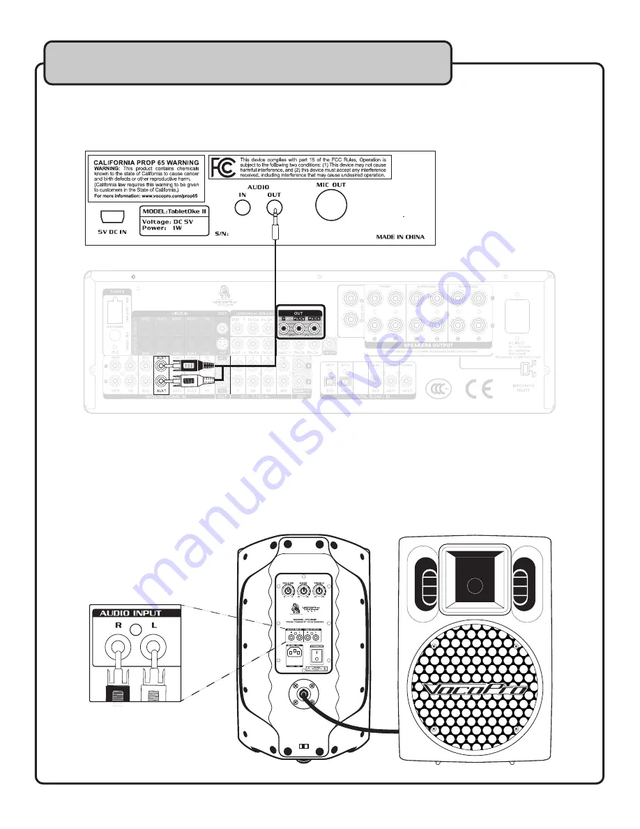 VocoPro TabletOke II Owner'S Manual Download Page 9