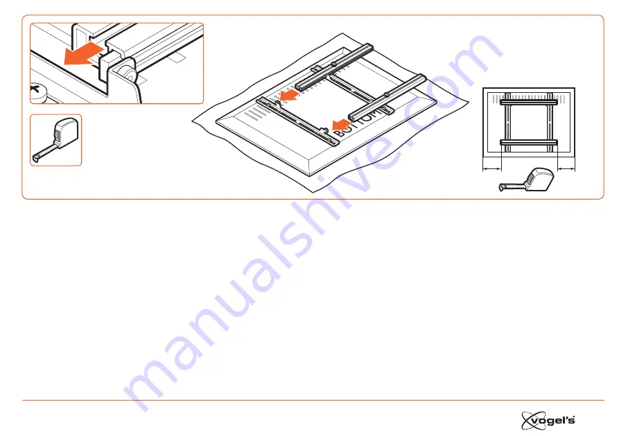 vogel's W52070 Mounting Instructions Download Page 9