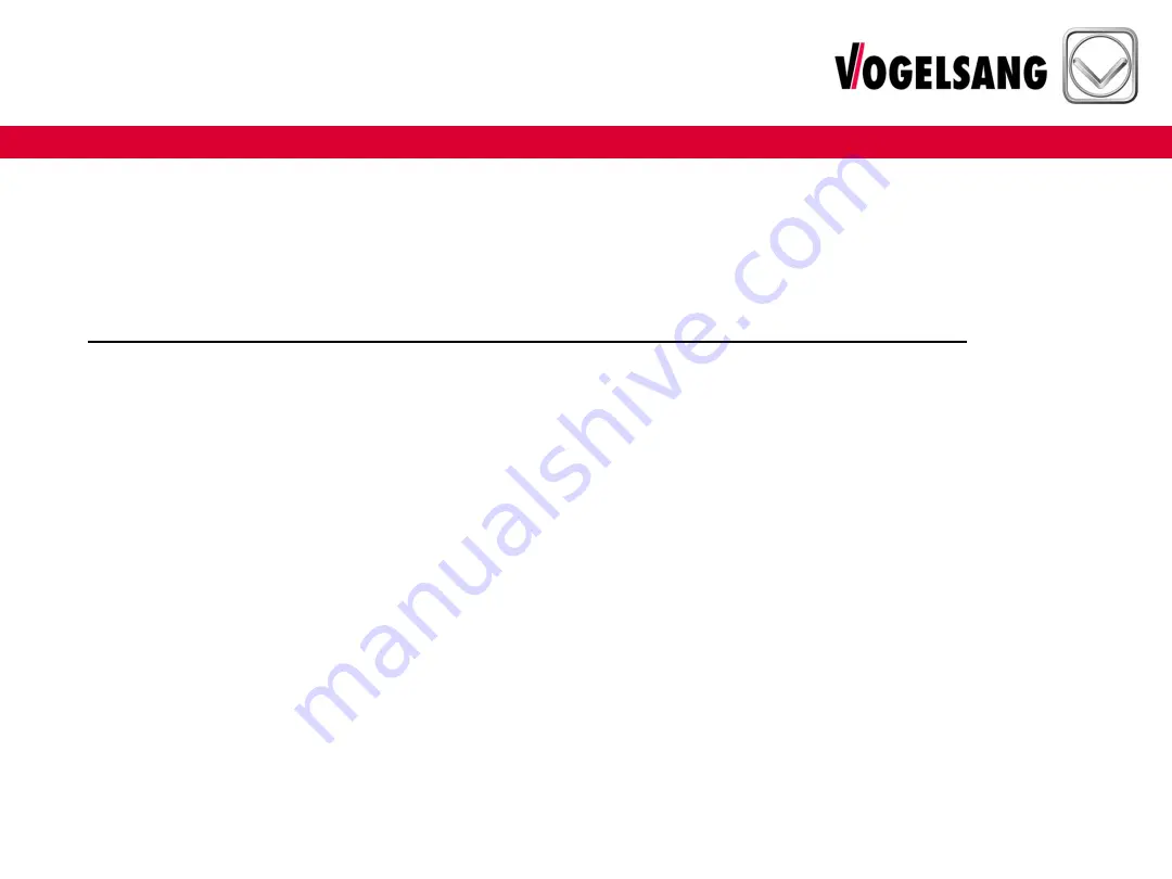 Vogelsang VX Series Manual Download Page 22