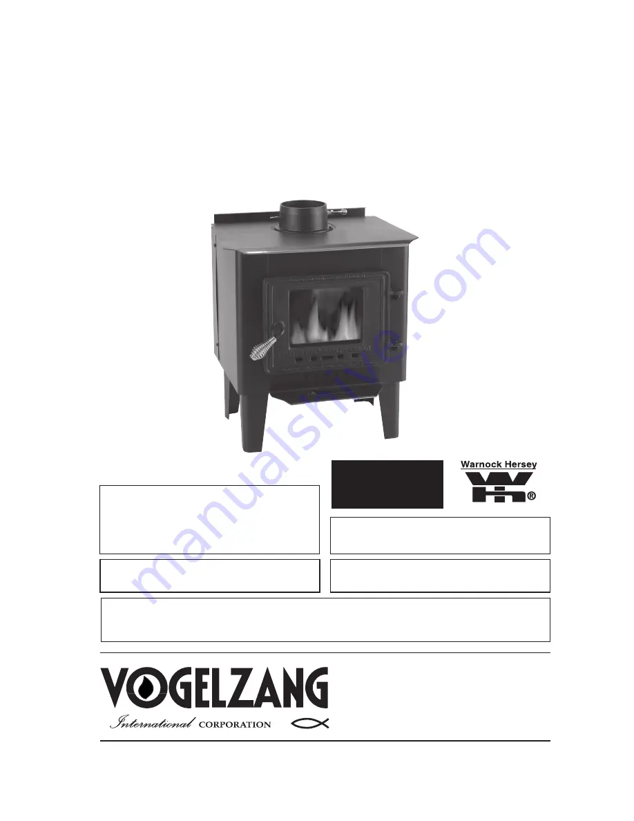 Vogelzang International VG450EL Скачать руководство пользователя страница 1