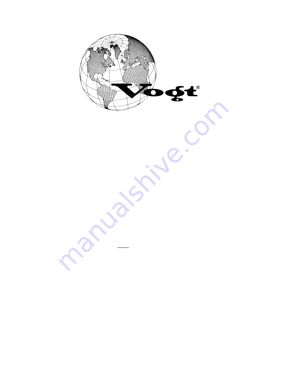 Vogt TUBE-ICE 03TA Service Manual Download Page 3