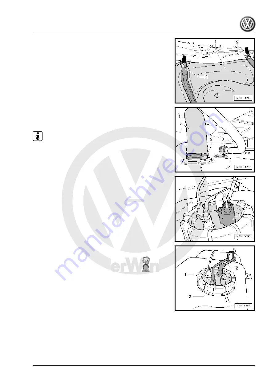 Volkswagen Amarok 2011 Workshop Manual Download Page 177