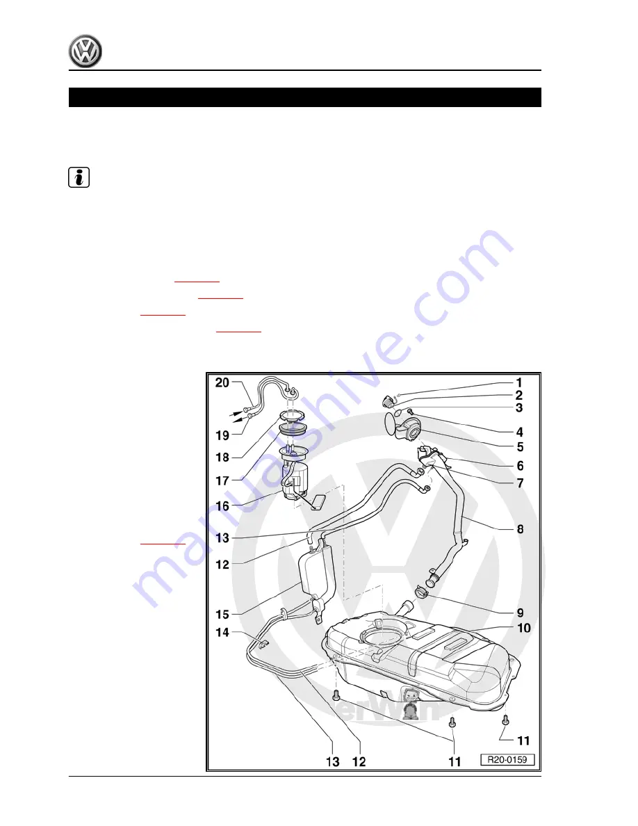 Volkswagen FOX 2004 Workshop Manual Download Page 88