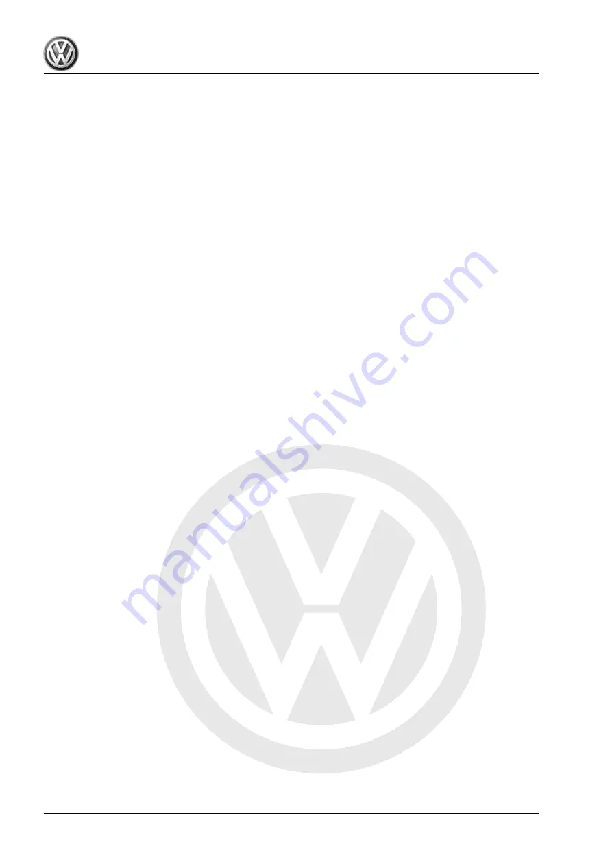 Volkswagen Phaeton 2003 Workshop Manual Download Page 4