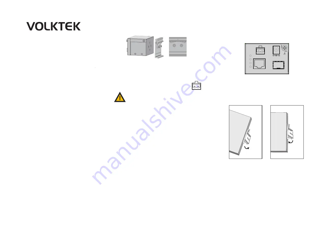 VOLKTEK IMC-563 Quick Installation Manual Download Page 1