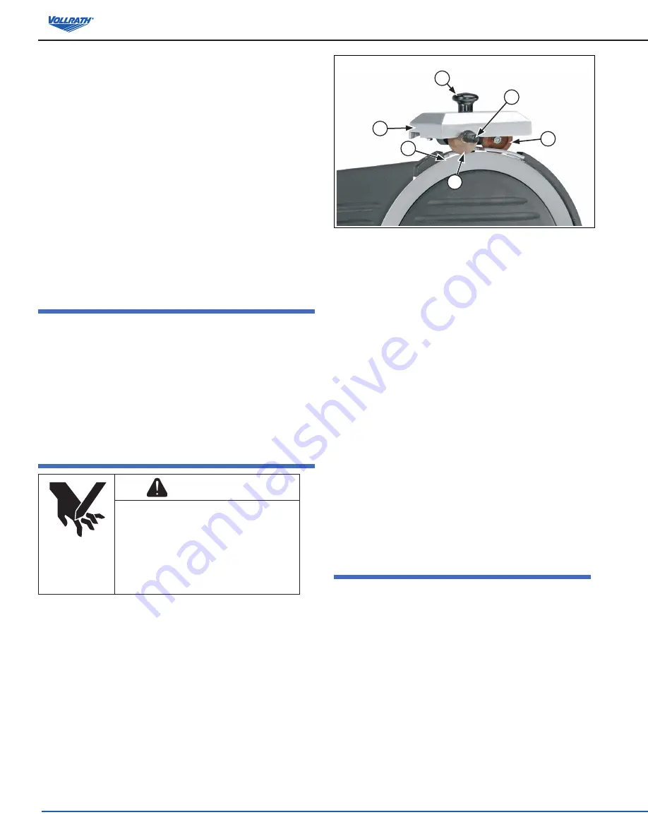 Vollrath SLR7912/N Operator'S Manual Download Page 6