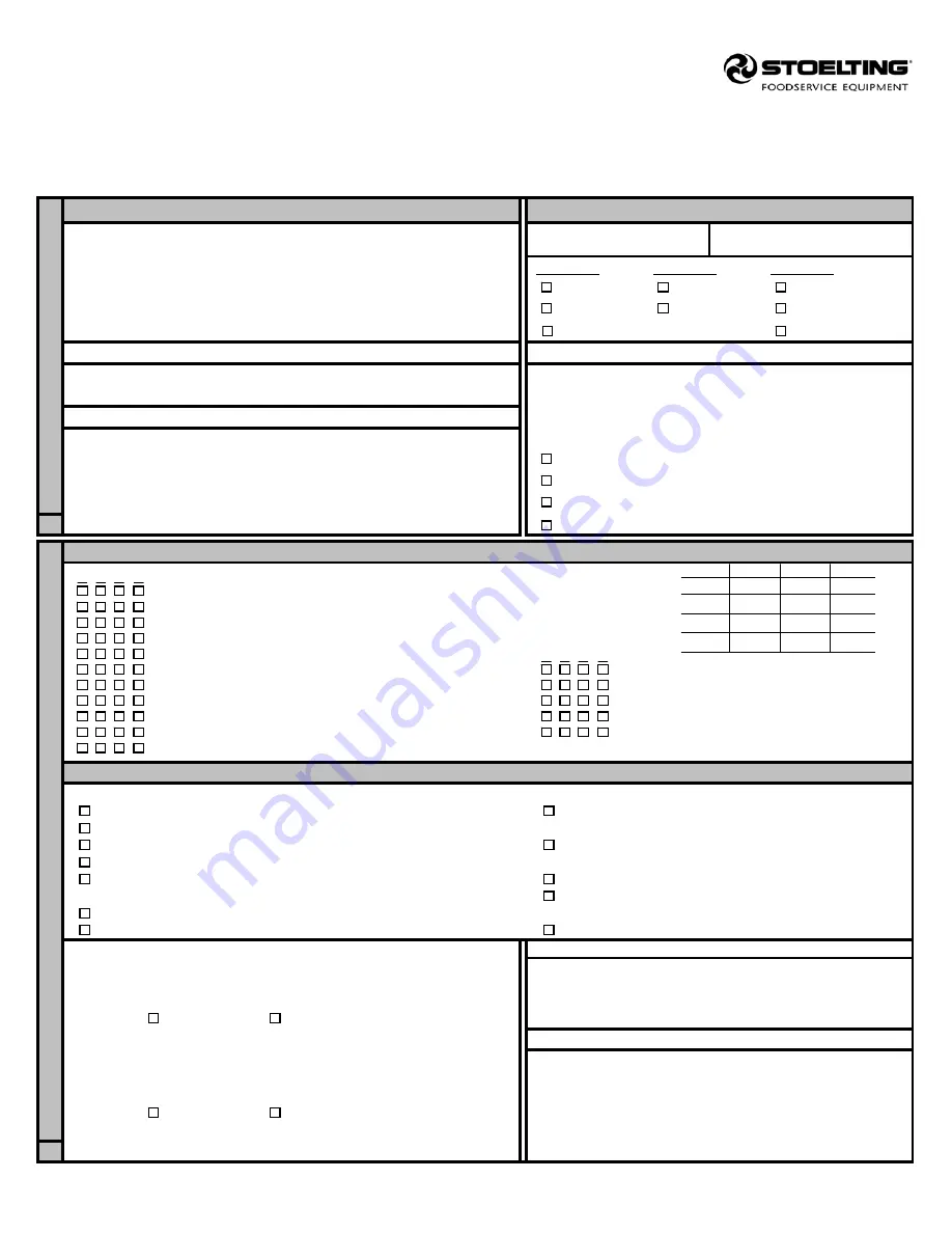 Vollrath Stoelting CC202W Operator'S Manual Download Page 39