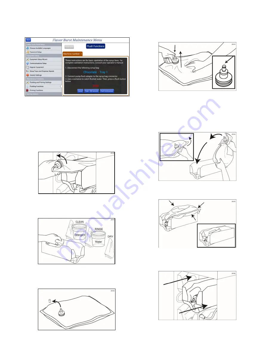 Vollrath Stoelting Flavor Burst STL-40BLD-JR Operator'S Manual Download Page 34