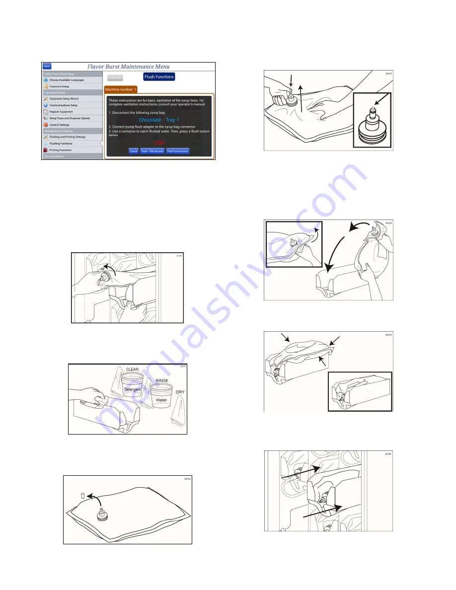 Vollrath STOELTING Flavor Burst STL-80BLD-DLX Operator'S Manual Download Page 36