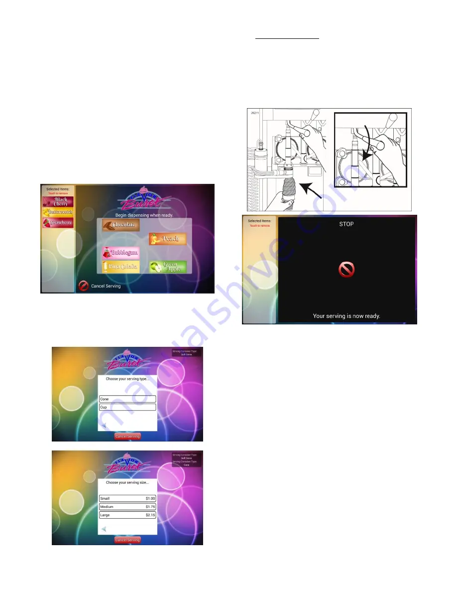 Vollrath STOELTING Flavor Burst STL-80BLD-DLX Operator'S Manual Download Page 72