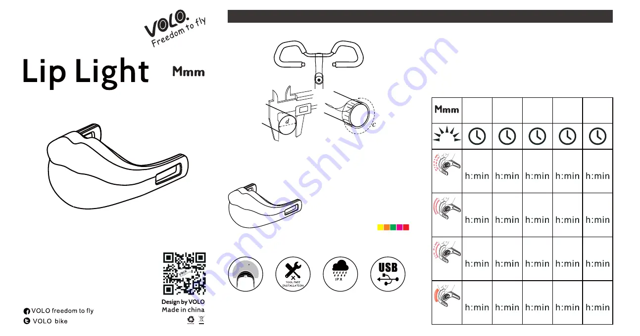 VOLO Mmm Quick Start Manual Download Page 1