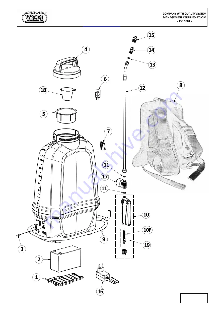 Volpi 20VBE User Manual Download Page 3