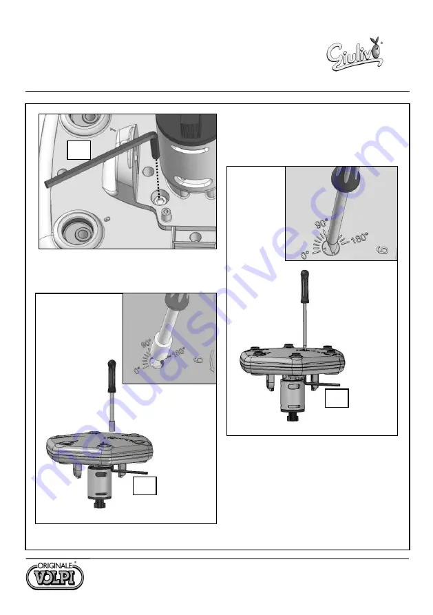 Volpi 703 Operation And Maintenance Manual Download Page 14