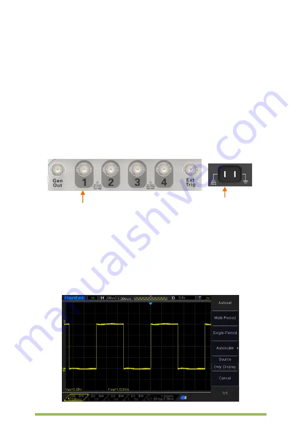 VOLTCRAFT DSO4000B Series User Manual Download Page 14