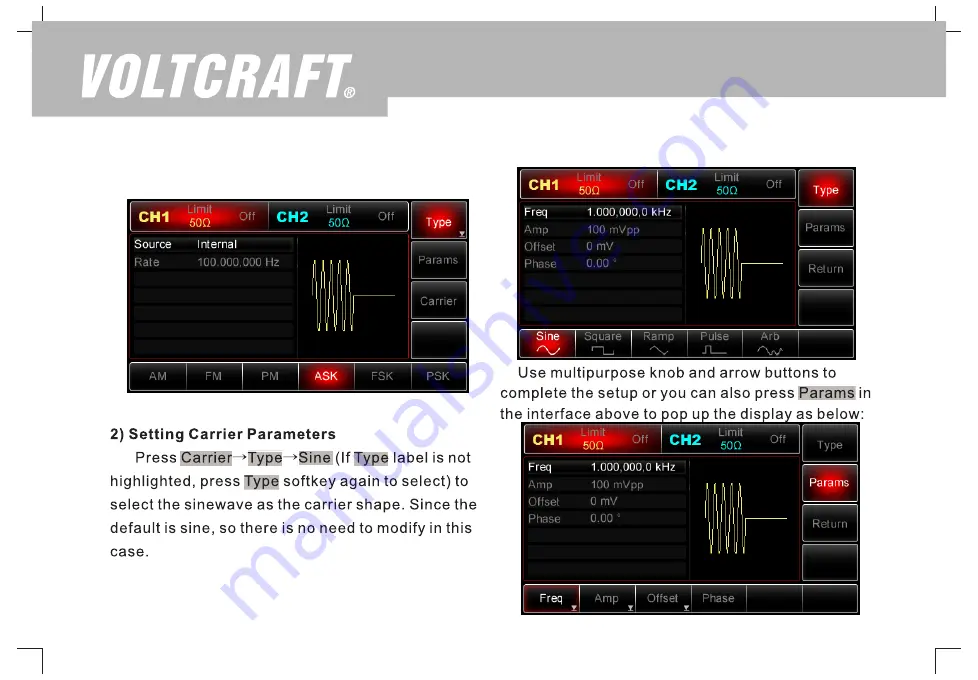 VOLTCRAFT FG-1251 Скачать руководство пользователя страница 61