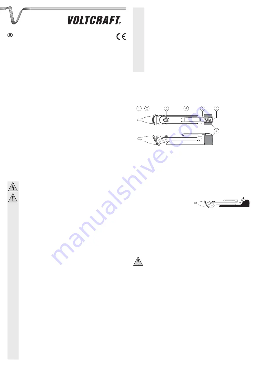 VOLTCRAFT MS-440 Operating Instructions Manual Download Page 1