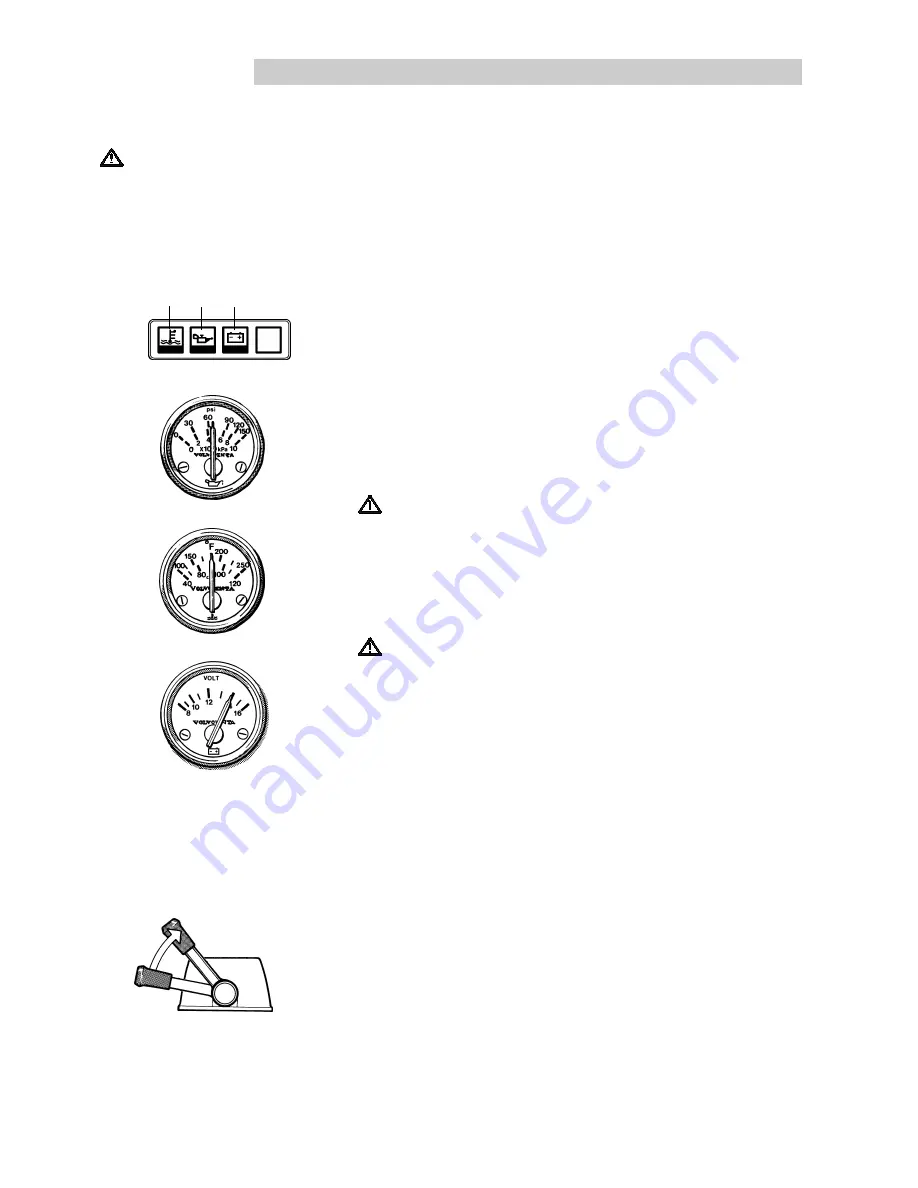 Volvo Penta MD2010 Operator'S Manual Download Page 22