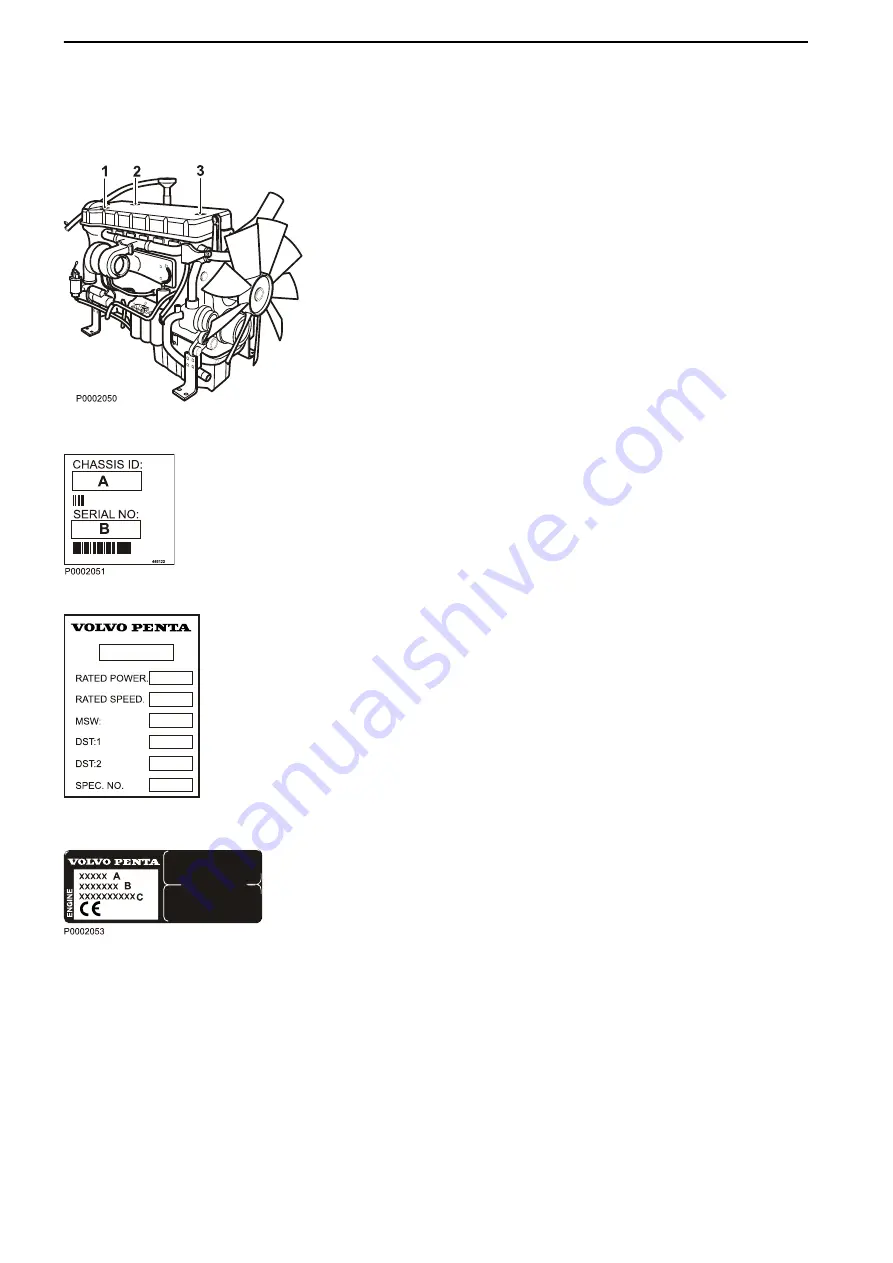 Volvo Penta TAD1640GE Operator'S Manual Download Page 88