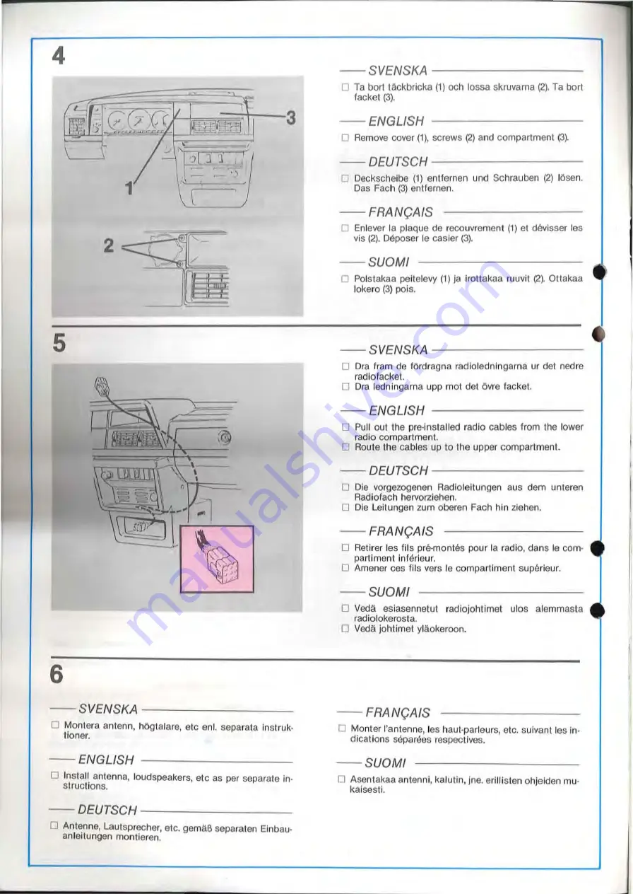 Volvo 13 84 580 Installation Instructions Manual Download Page 4