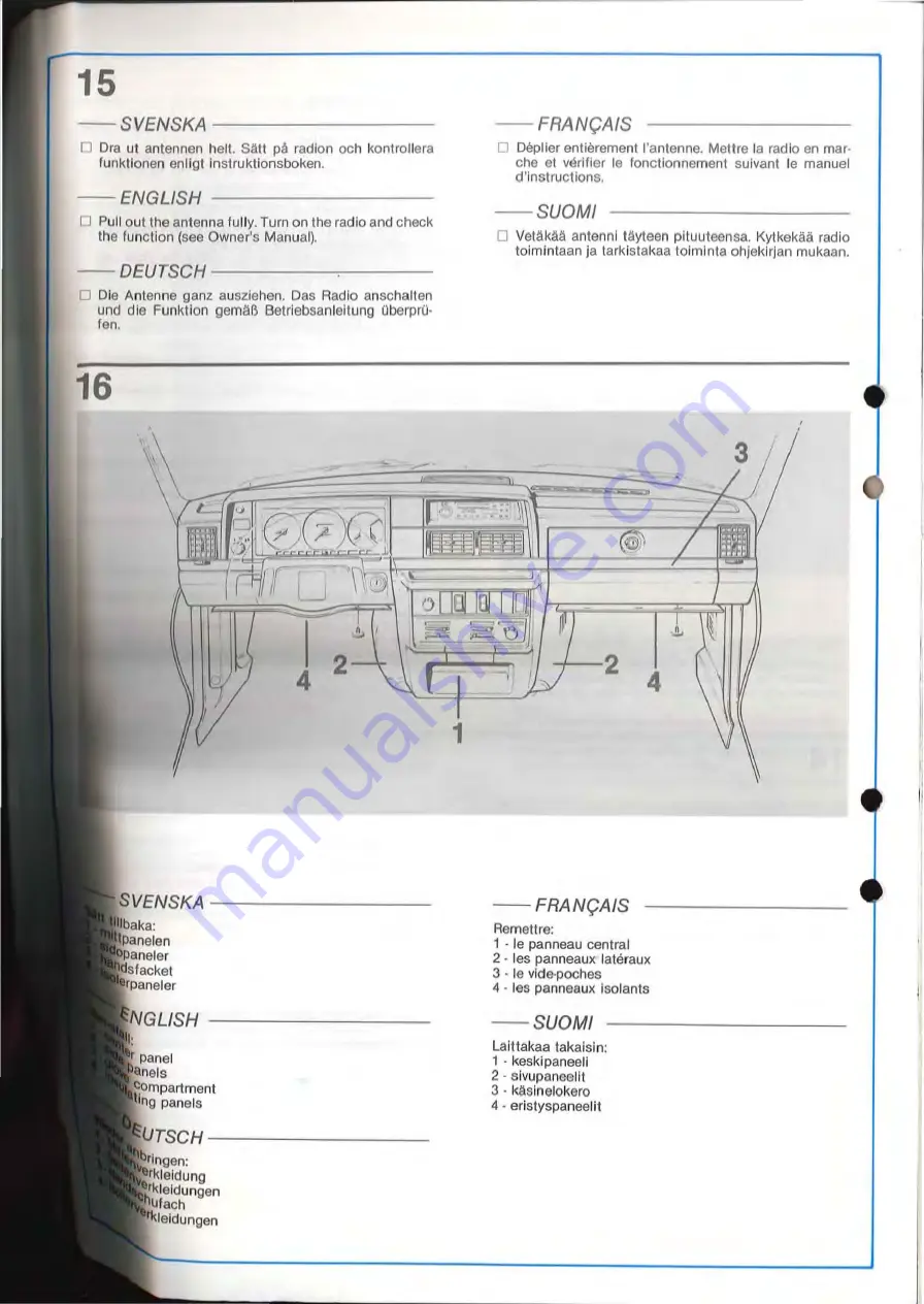 Volvo 13 84 580 Installation Instructions Manual Download Page 10