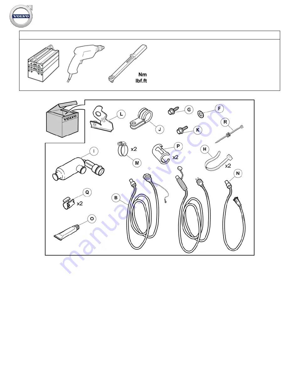 Volvo 31269364 Installation Instructions Manual Download Page 2