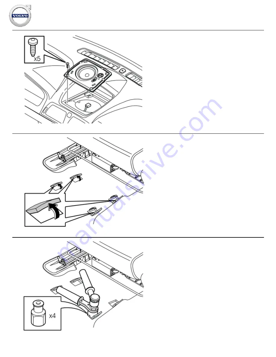 Volvo 31330177 Installation Instructions, Accessories Download Page 6