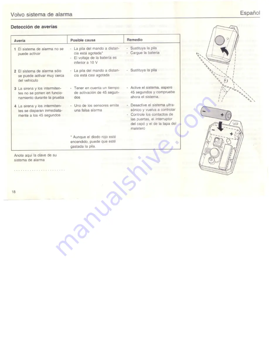 Volvo 440 Directions For Use Manual Download Page 20