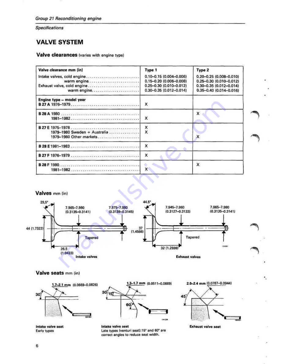 Volvo B27A Service Manual Download Page 8