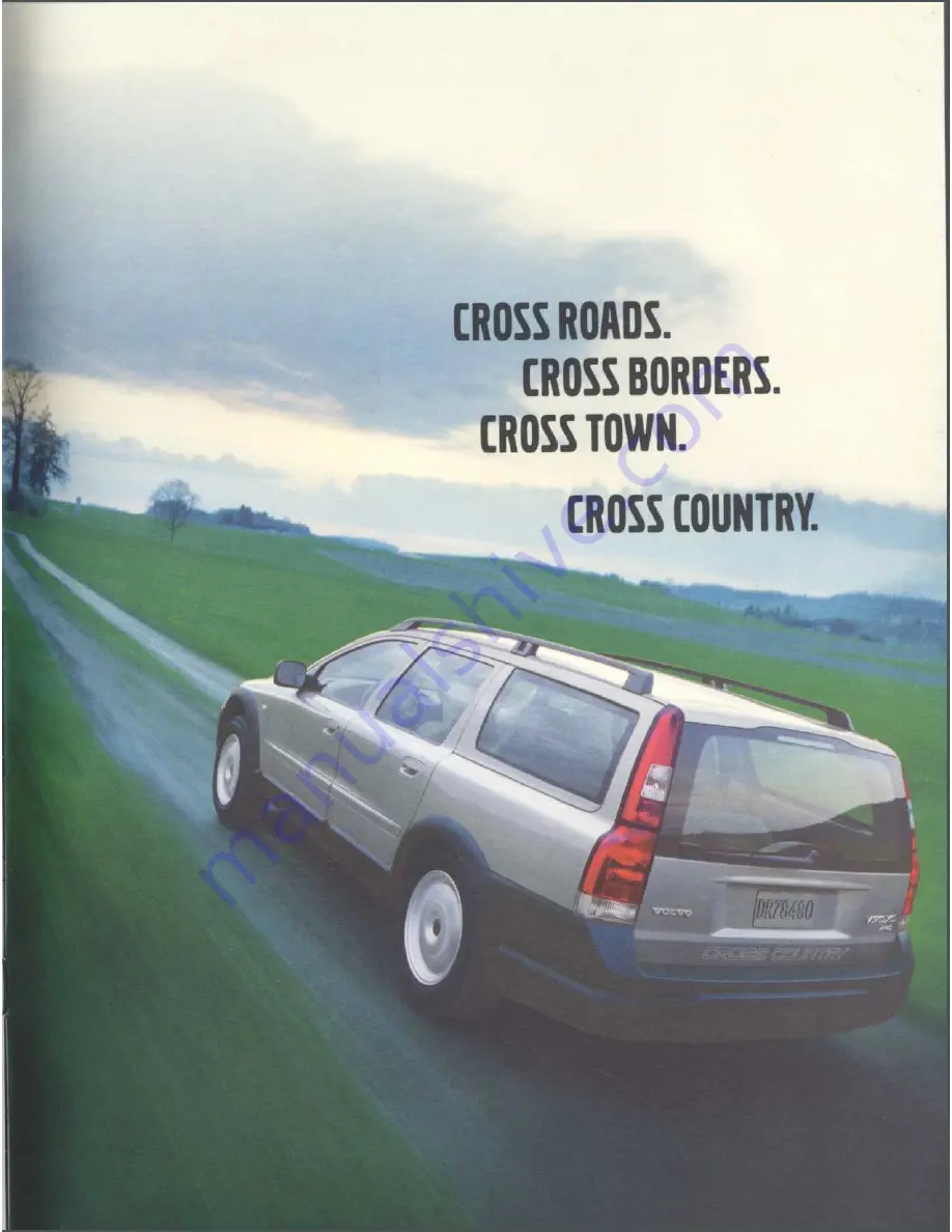 Volvo Cross Country User Booklet Download Page 26