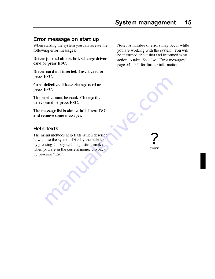 Volvo FH Driver'S Handbook Manual Download Page 635